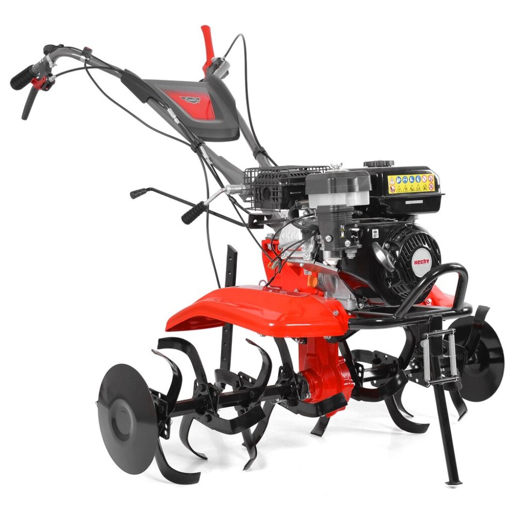 Working width 110 cm. 212ccm engine with a rated power of 3.6 kW. Knife diameter 38 cm. Weight 78 kg. Possibility of conversion to a single-axle tractor.