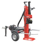 <p>Petrol wedge splitter with 208 cm3 engine and rated power of 4.5 kW. Chipping pressure is 22 tons. Wood length up to 61 cm. Wood diameter up to 35 cm. Weight 246 kg. Integrated drawbar.</p>