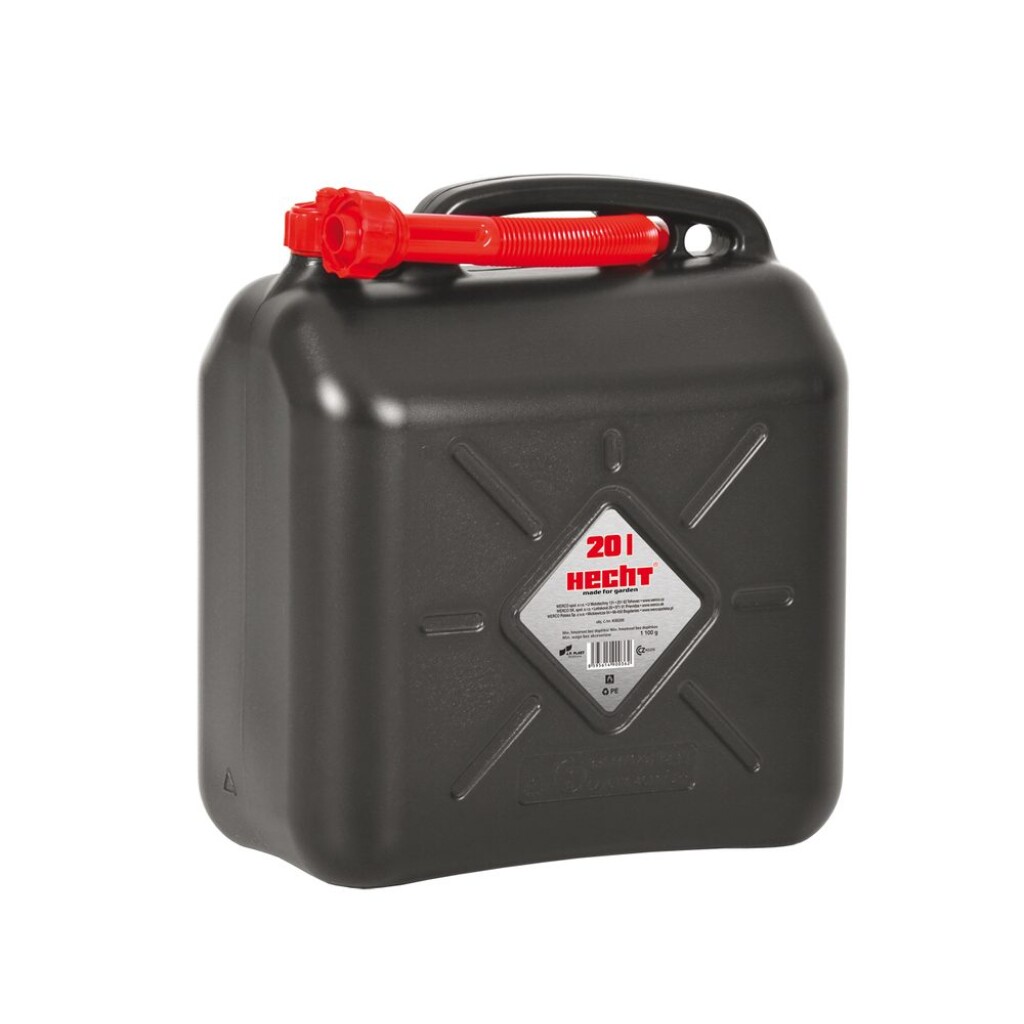 HECHT petrol can with a&nbsp;capacity of 20 Litres.