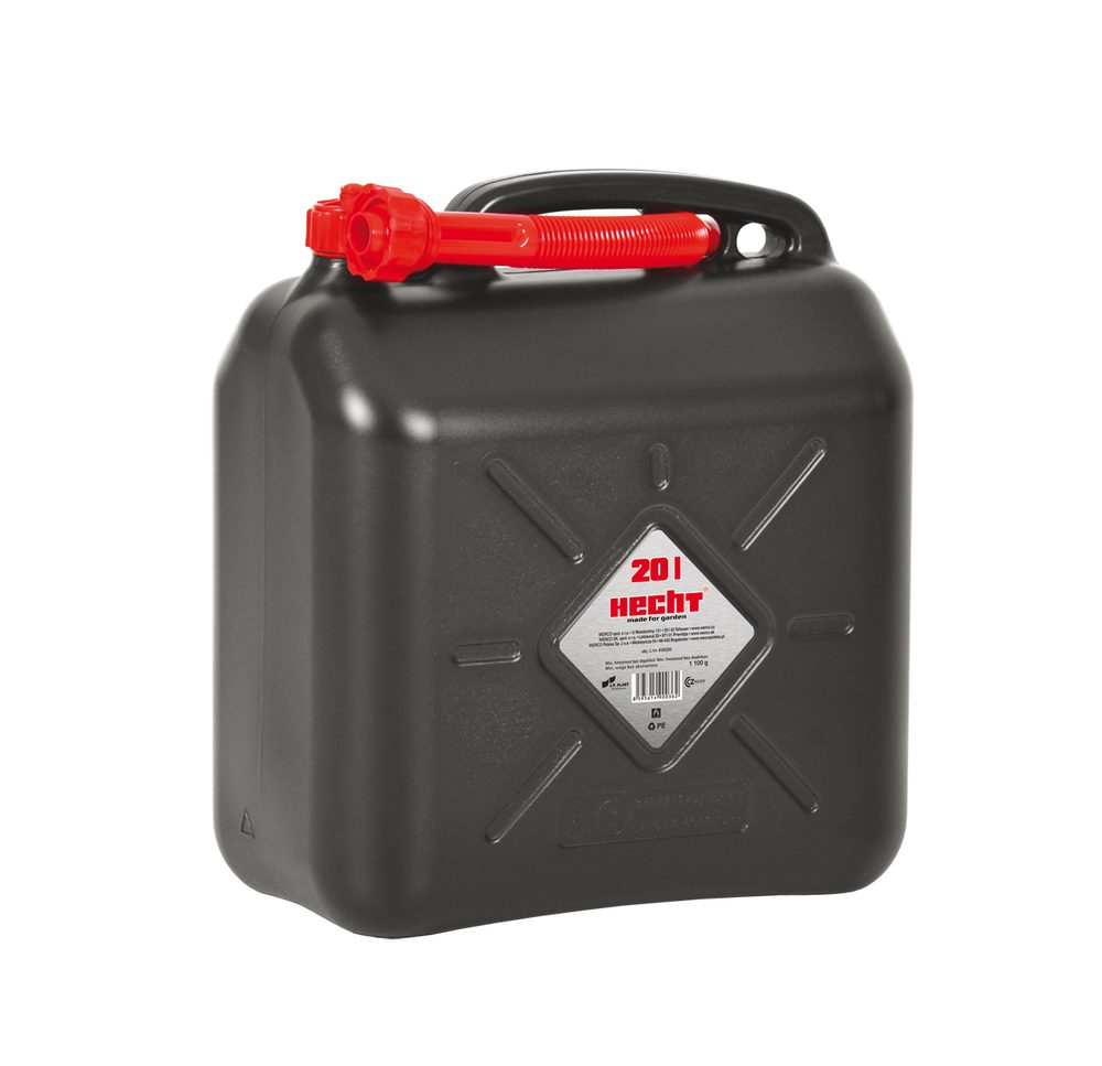Plastic Can 20 l HECHT petrol can with a capacity of 20 Litres.