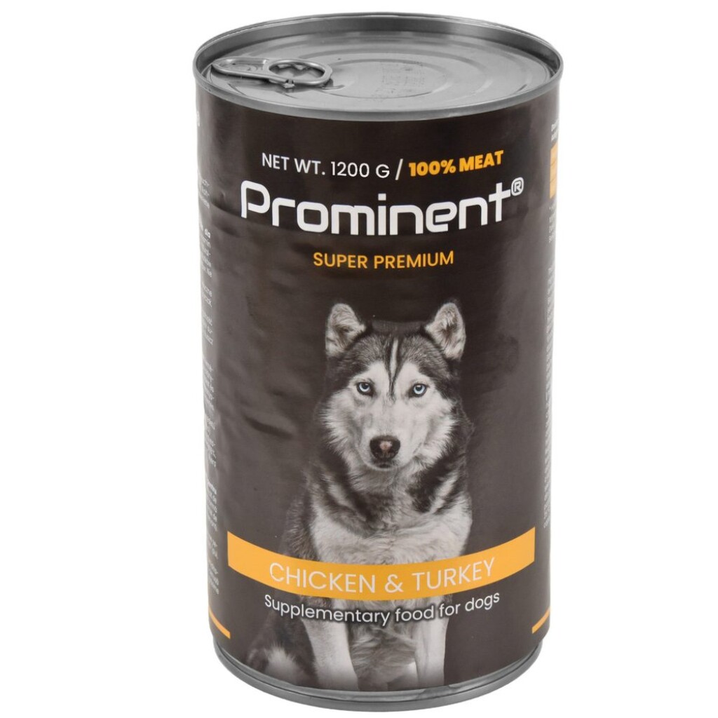 Super premium dog food CHICKEN/CROTH. Contains a high proportion of vitamins and amino acids in natural form.