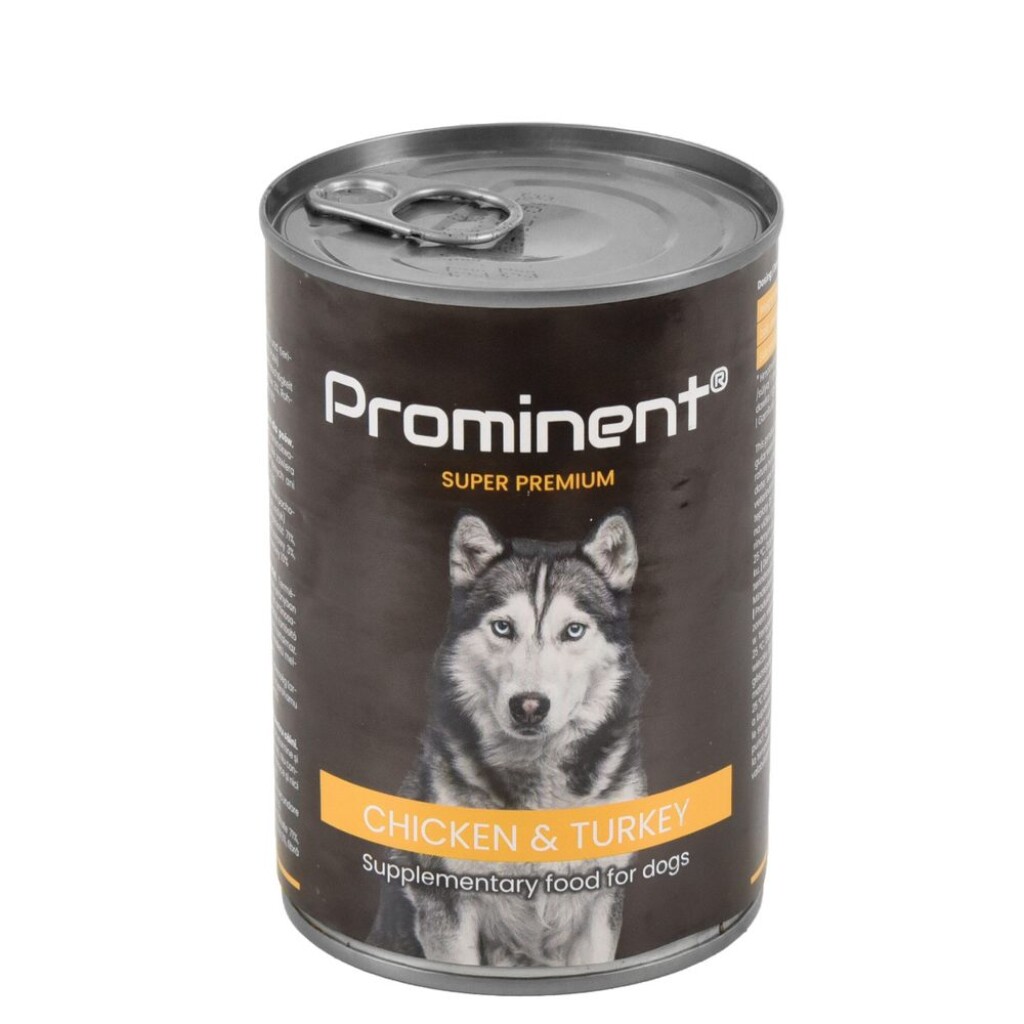 Super premium dog food CHICKEN/CROTH. Contains a high proportion of vitamins and amino acids in natural form.