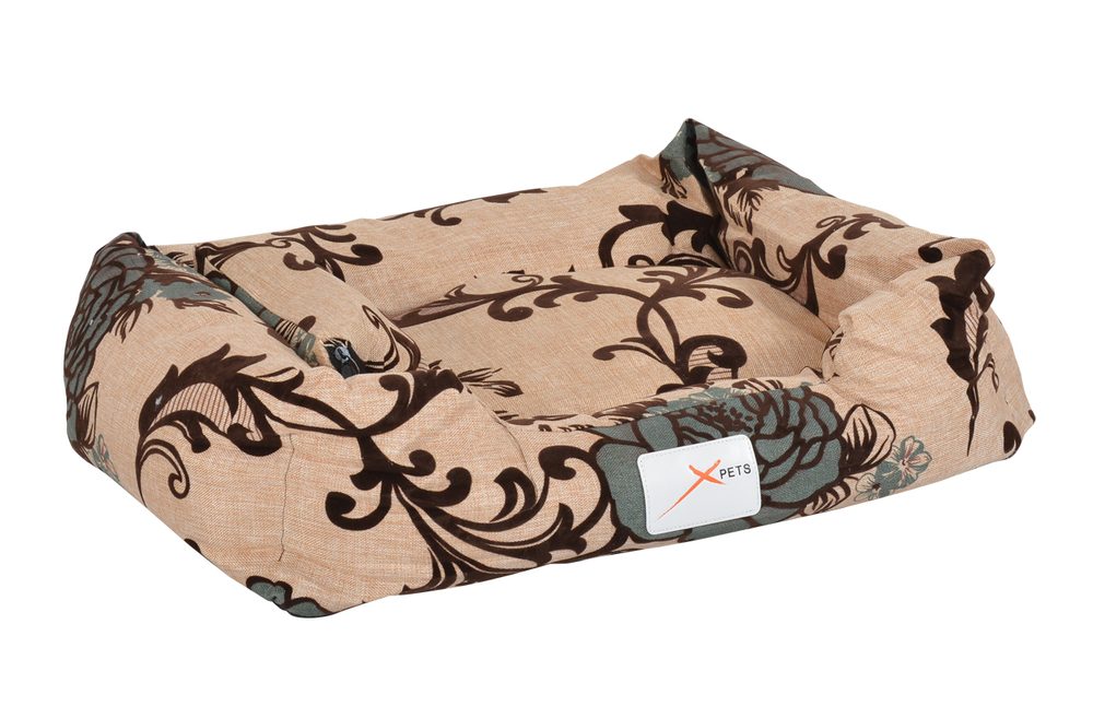 ROSE - M Luxury bed for demanding pets. Made from flax. Very comfortable.