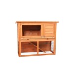 <p>Hutch -&nbsp;contains plastic pull-out drawer for easy cleaning. Asphalt roof. 2&nbsp;separated door in the first floor