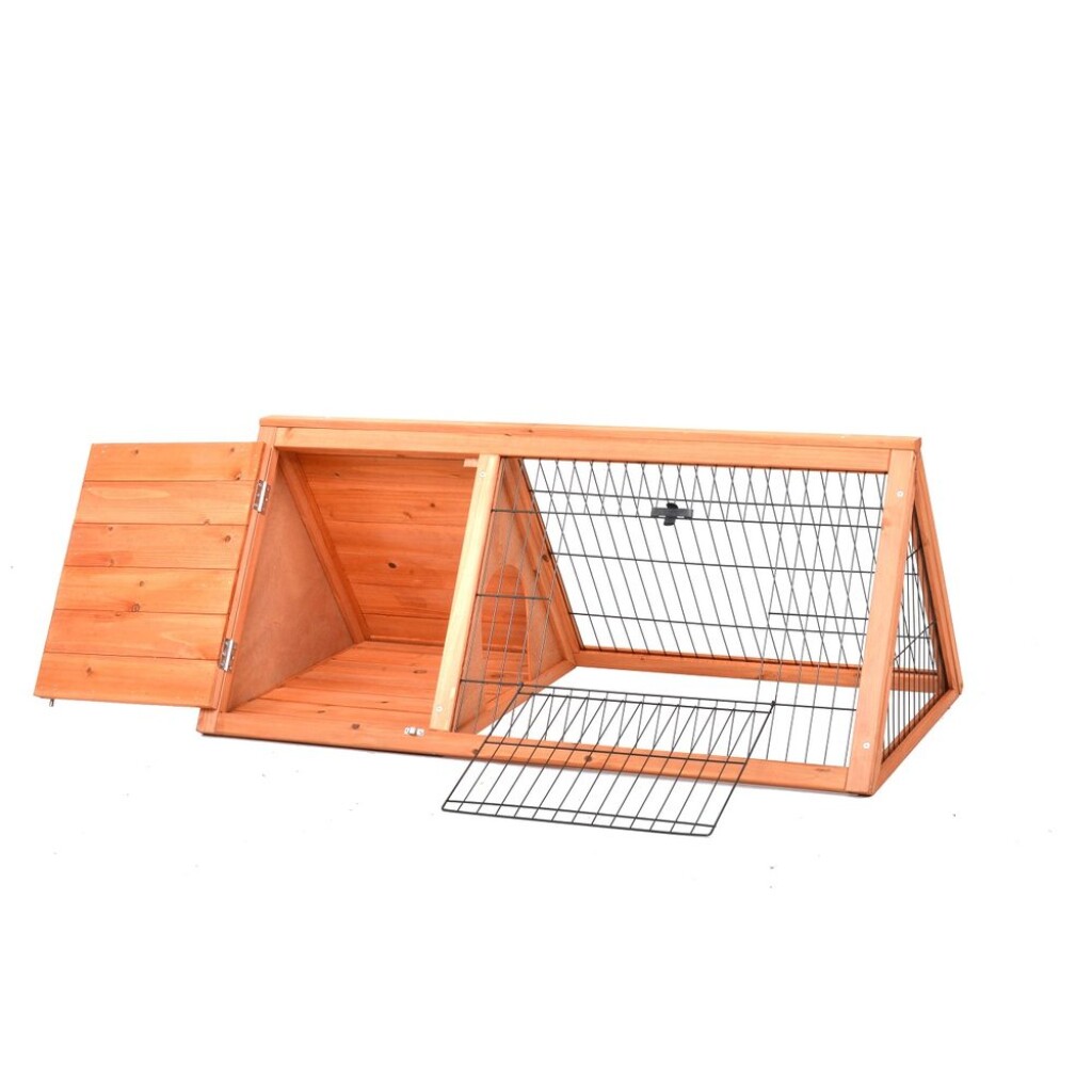 rabbits and turtles as a&nbsp;summer coop without fear of escaping. Made of durable fir wood. DImensions (L x&nbsp;W&nbsp;x&nbsp;H): 98 x&nbsp;50 x&nbsp;41 cm.