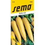 <p>Early to mid-early summer radish with an elongated shape and yellow root. Intended for direct consumption.</p>