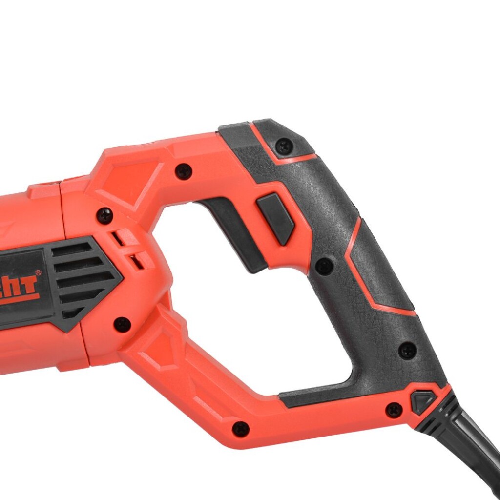 10 mm (iron). Weight 3.4 kg. Included in the package is 1 saw blade for wood and 1 for metal