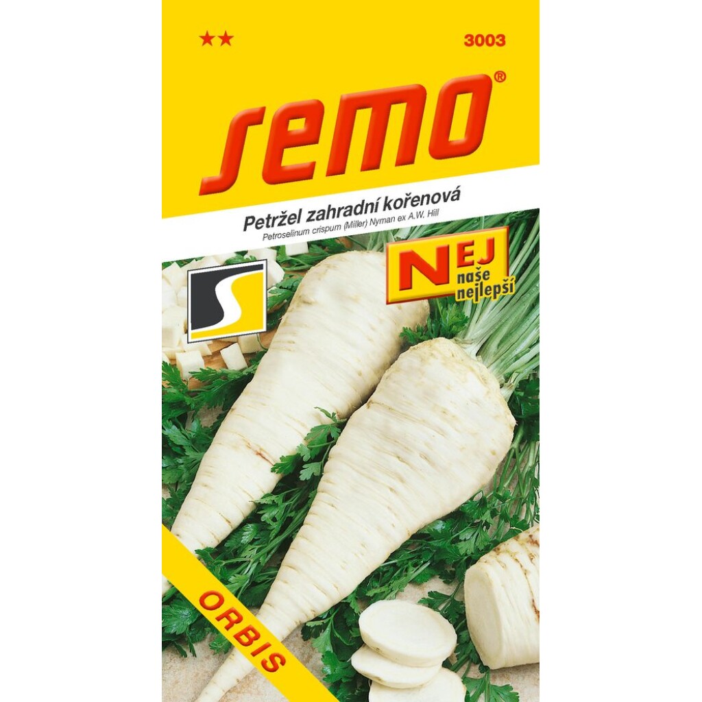 ORBIS – mid-early root parsley designed especially for growing in medium-heavy soils. It is characterised by high