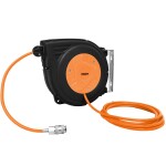 <p>Self-retracting drum with pressure hose 12 m