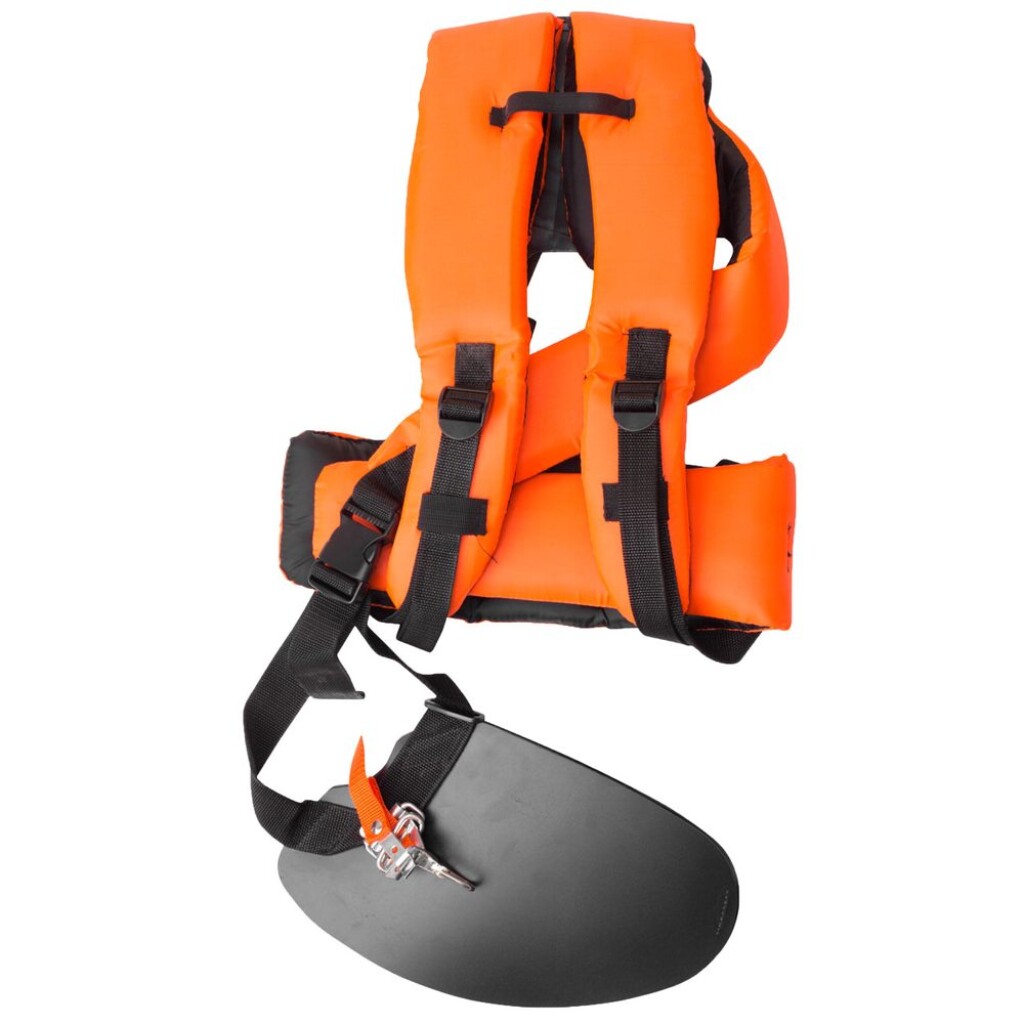 Shoulder strap for grass trimmers.