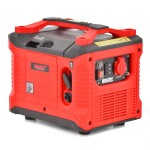 <p>Single-phase inverter generator. Continuous power 1000 W. Maximum power 1020 W. 1x 230V socket. Tank capacity 4