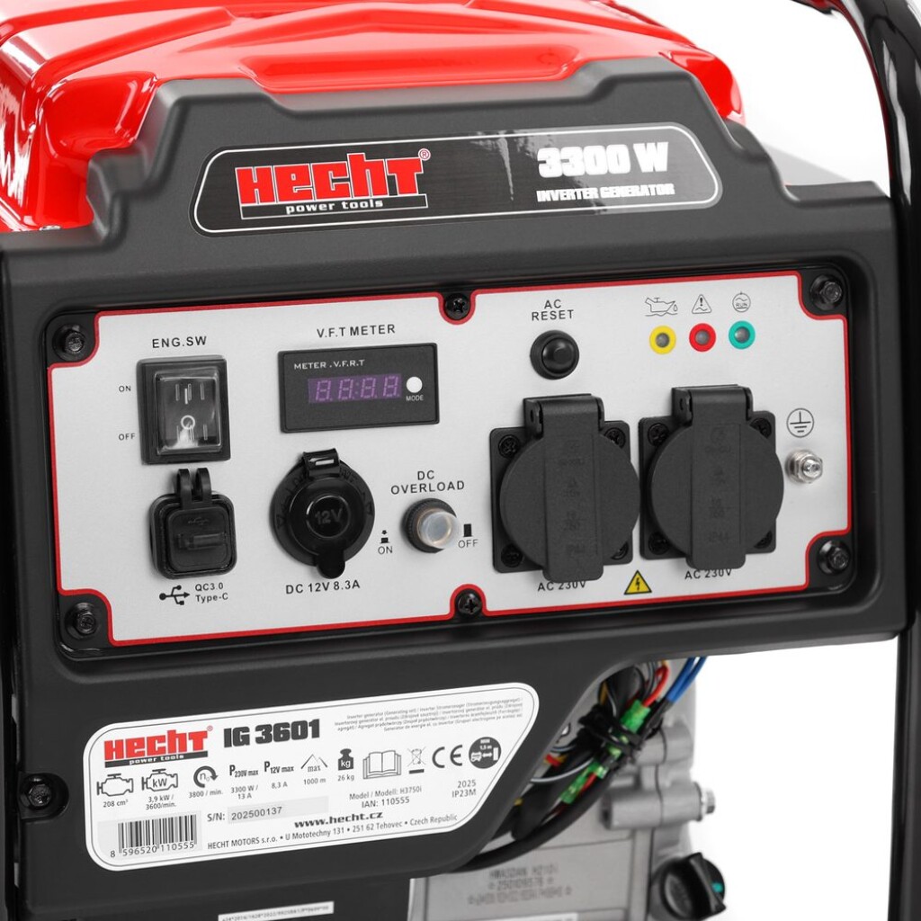 suitable also for sensitive electronics. It offers 2× USB