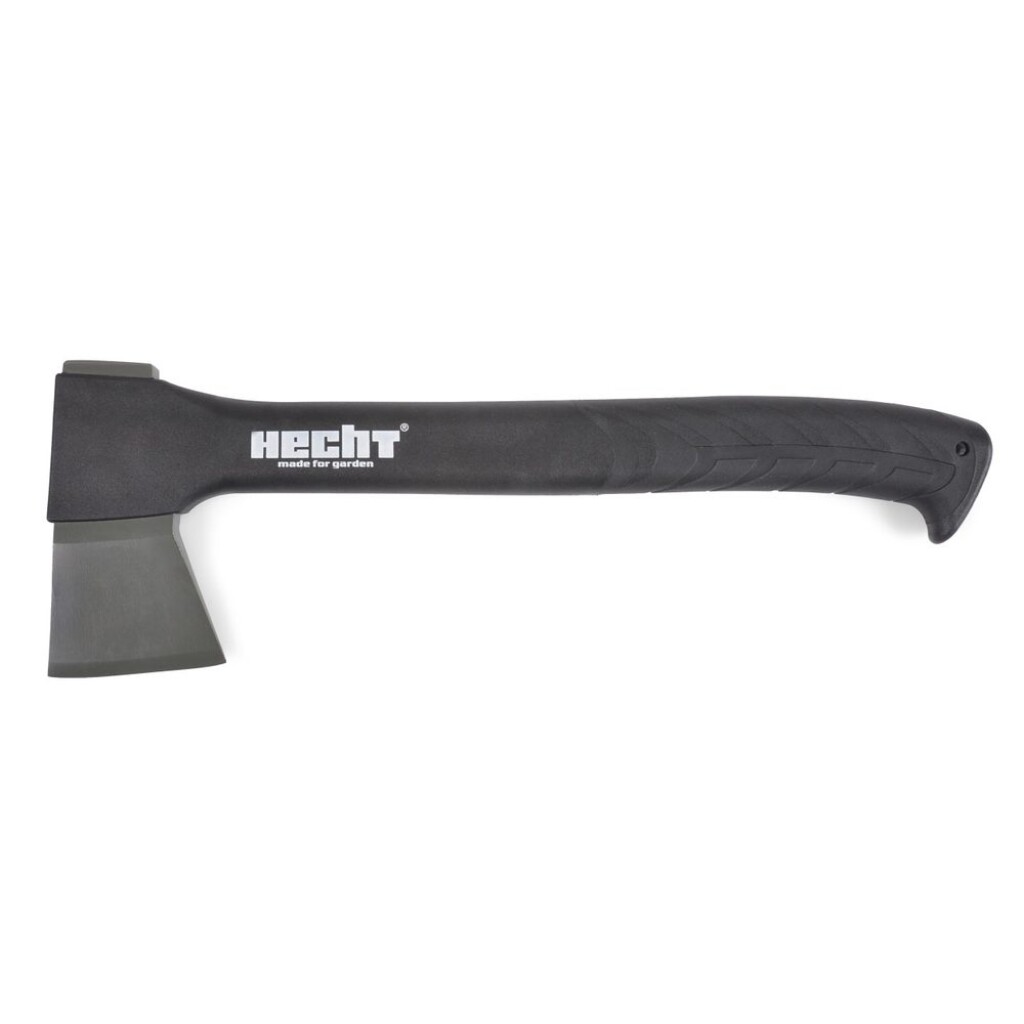 Universal axe. Handle made of NYLON and FIBERGLASS. Teflon coated blade. Length 35 cm. Weight 570 g.