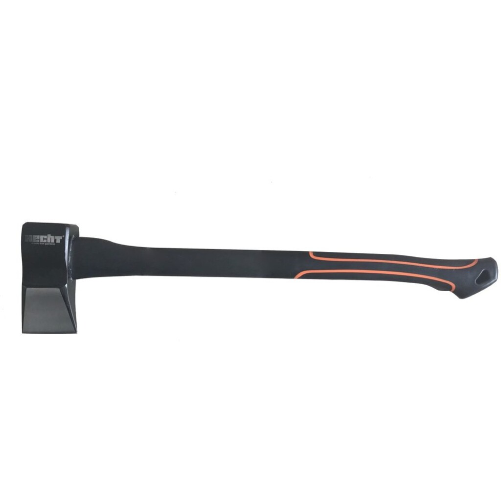 Splitting axe with a length of 55 cm. Weight 2360 g. Handle made of nylon and fiberglass.