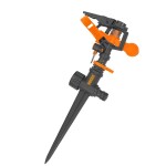 <p>Impulse sprinkler. 2 - 4 bar. Max. 8 l/min. Range 0 - 360&deg;