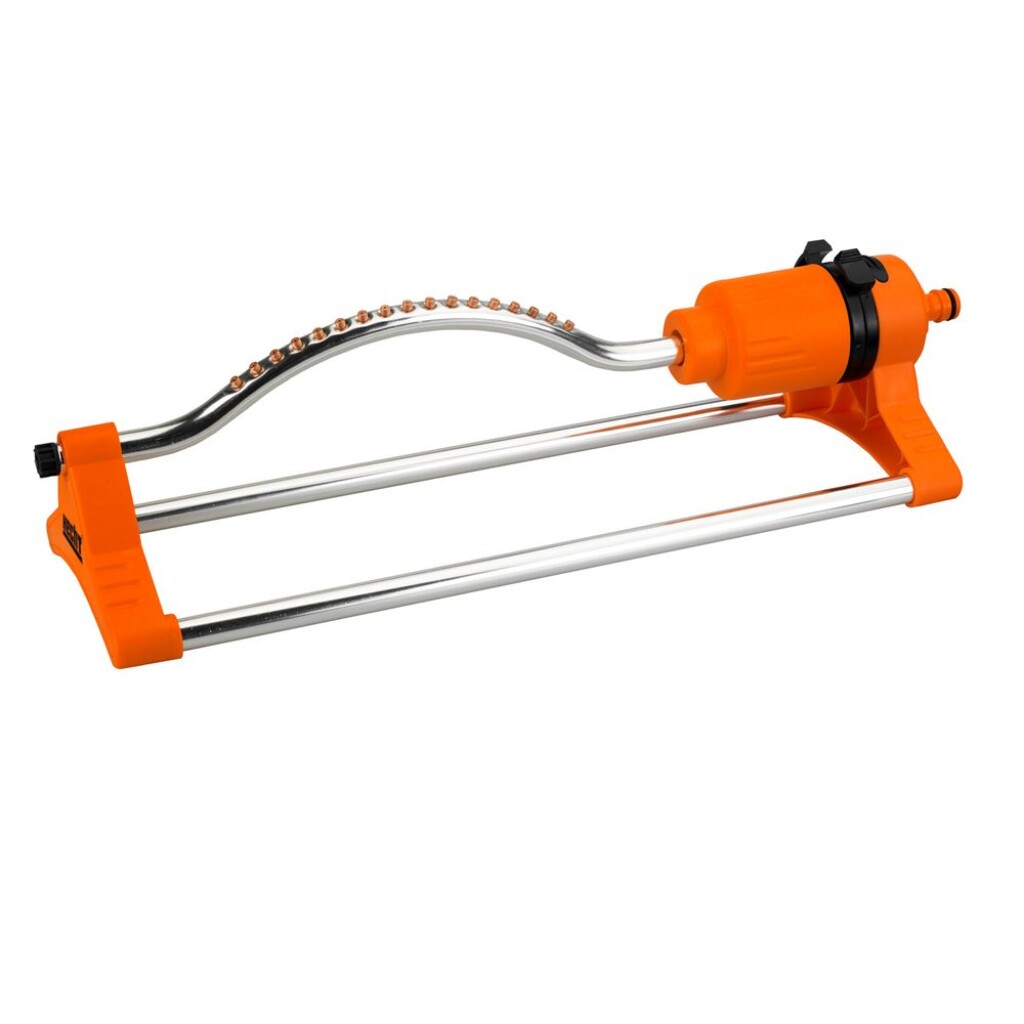 Oscillating sprinkler. 17 holes.