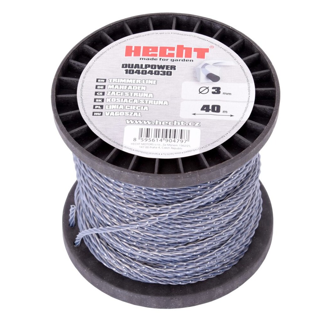 Square shaped cutting string with core