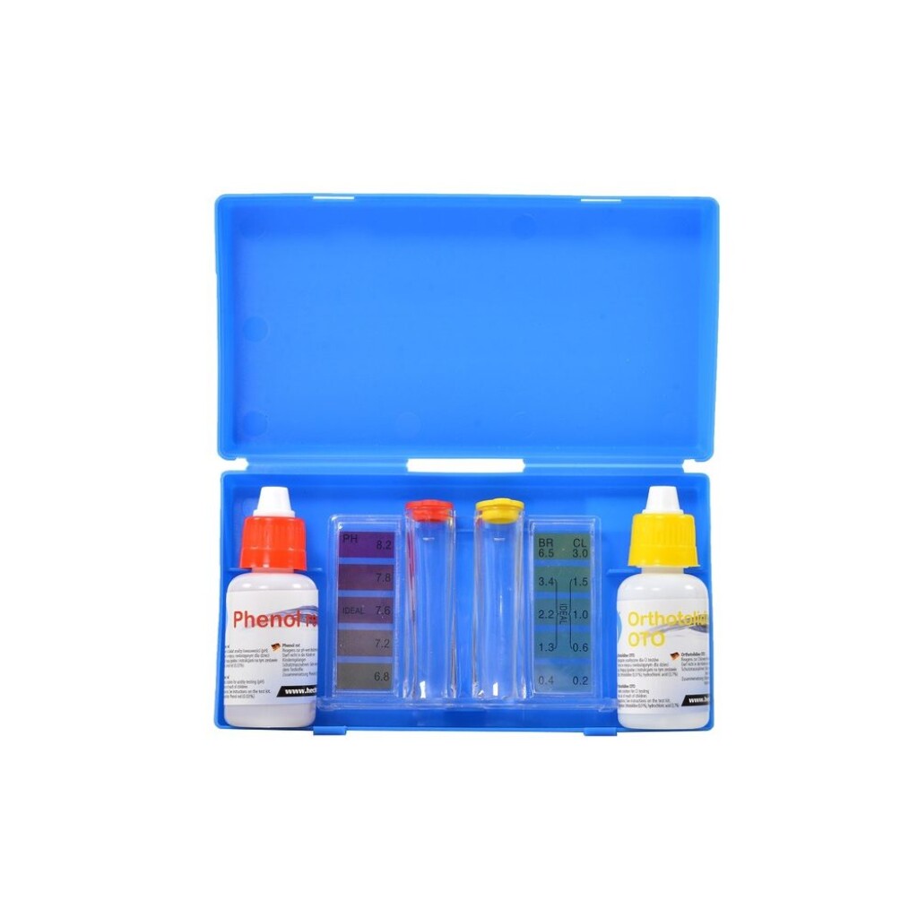 Tester pH/CL Hecht 060601 is a basic set for measuring pH/CL in pool water.