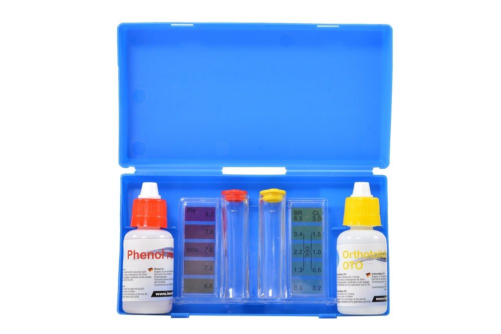 Tester pH / CL - HECHT 060601 Tester pH/CL Hecht 060601 is a basic set for measuring pH/CL in pool water.