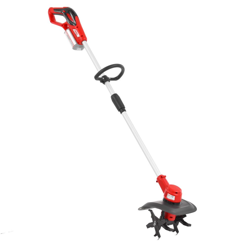 Tiller - HECHT 7025 Cordless cultivator / motor hoe. Working width 20 cm