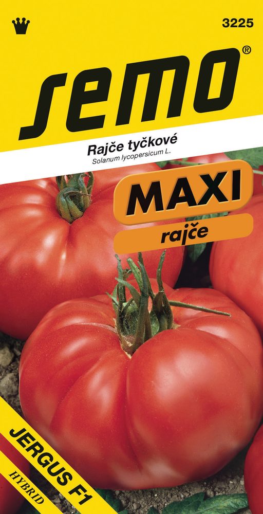 Tomato Cordon - Jergus F1 45s - MAXI series Semi-early beefsteak cordon tomato with large and meaty fruits.