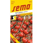 <p>Bibi tomato has heart-shaped cherry fruits with a pointed tip.</p>