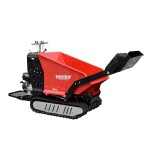 <p>Belt hydraulic conveyor with loader. Load capacity: 500 kg. Hydraulic body lifting. Hydrostatic transmission.</p>