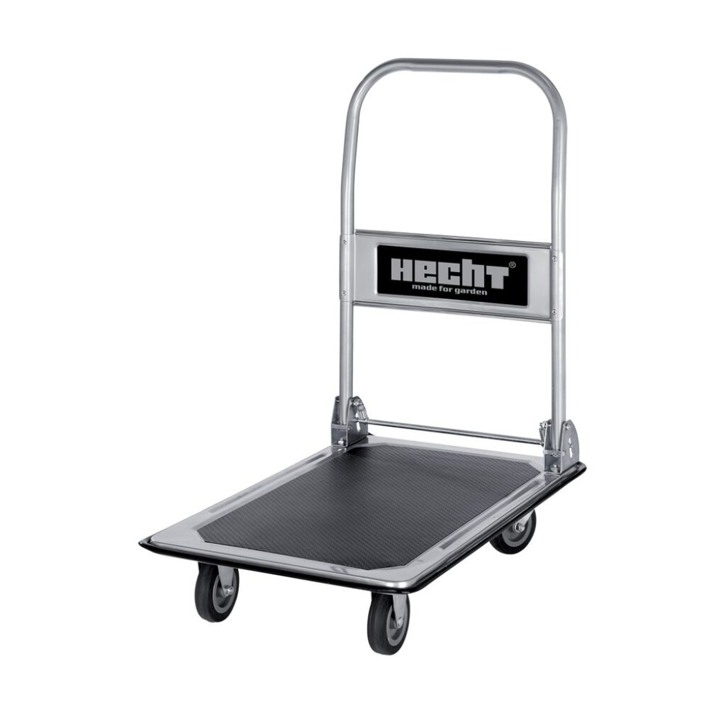 Transport trolley with folding handle.