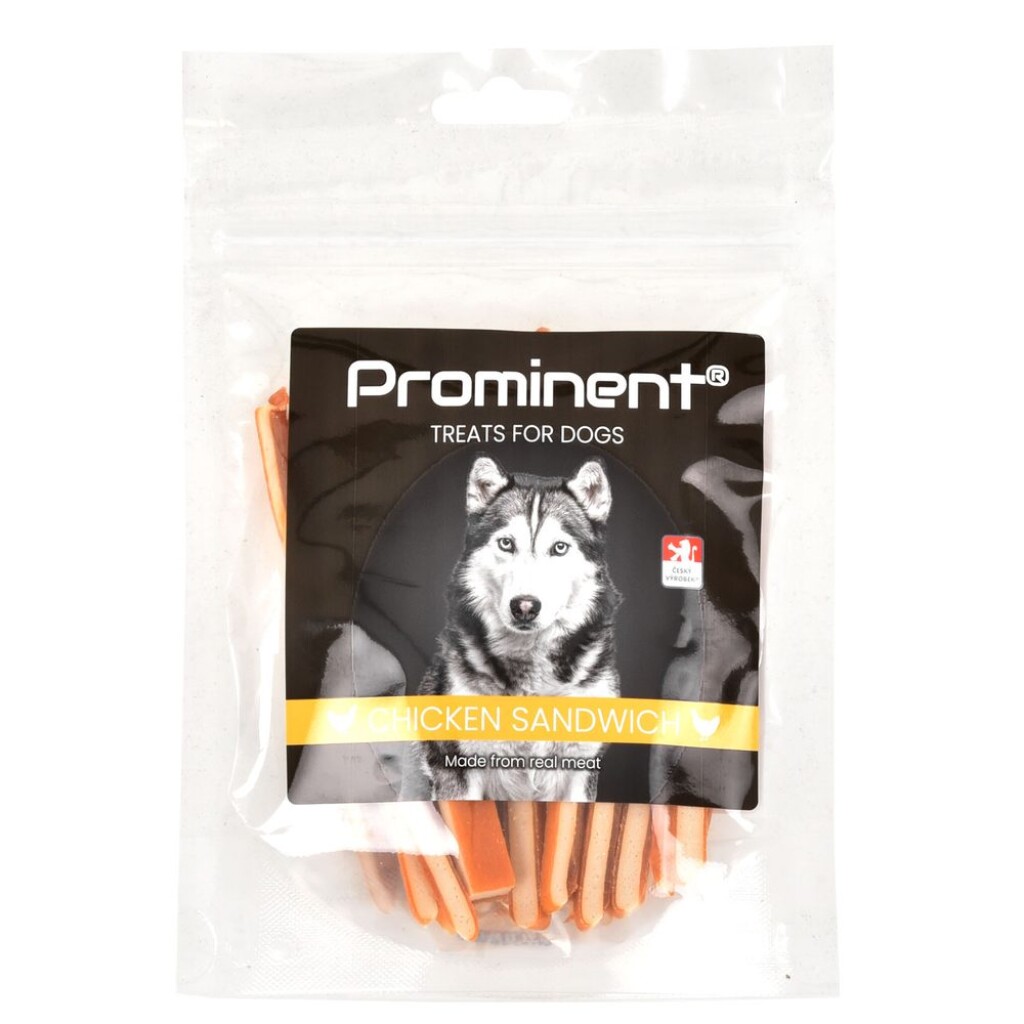 Treats for dogs 80g. 40 % meat included.