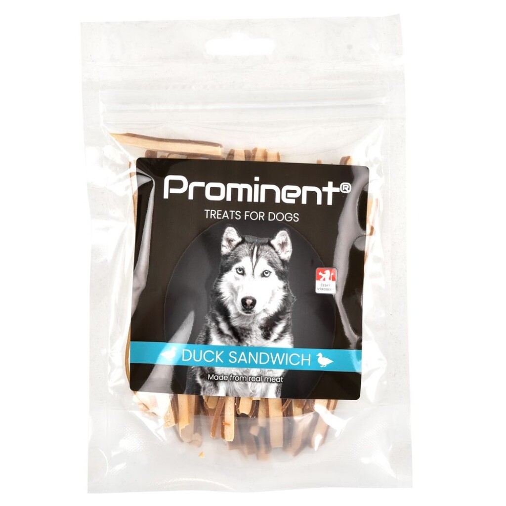 Treats for dogs 80g. 40 % meat included.