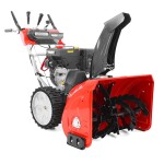 <p>The HECHT 9676 two-stage petrol snow blower is a robust machine designed for quick and efficient snow clearance on driveways