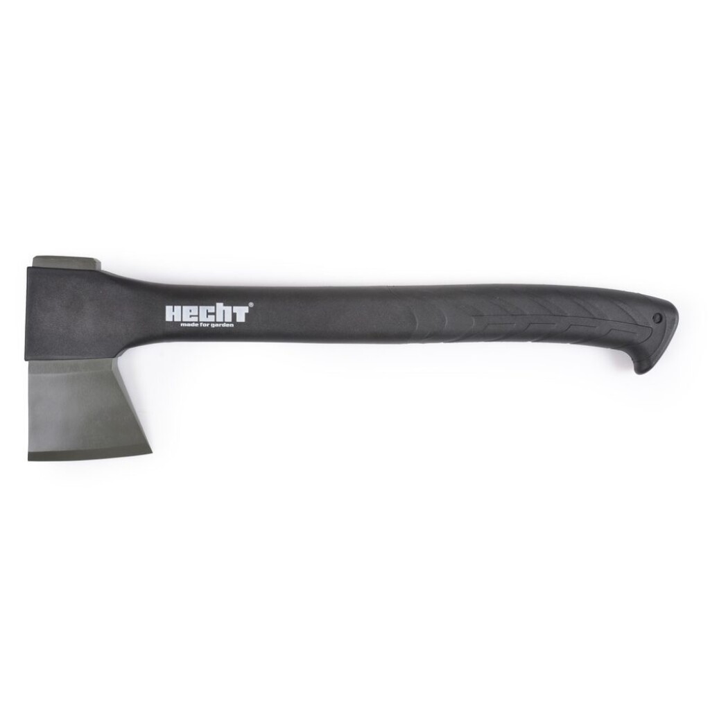Universal axe. Handle made of NYLON and FIBERGLASS. Teflon coated blade. Length 44 cm. Weight 900 g.