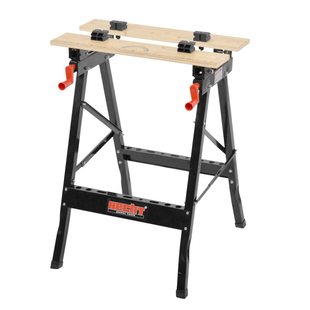 Universal work table with durable bamboo worktop. Load capacity 100 kg.
