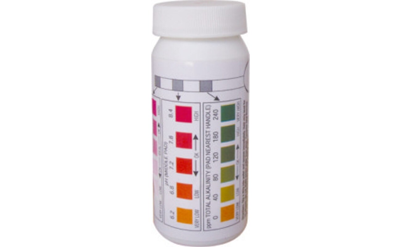 HECHT060607 4 in 1 test strips for testing pH