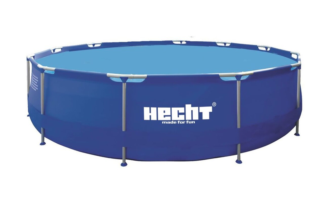 Above-ground family pool with frame construction. Diameter 300 cm