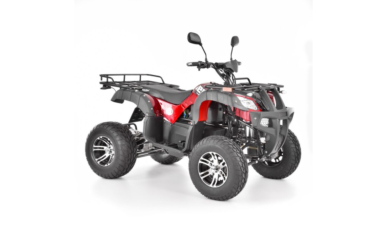 Accu ATV. Max. speed 45 km/h. Large terrain wheels
