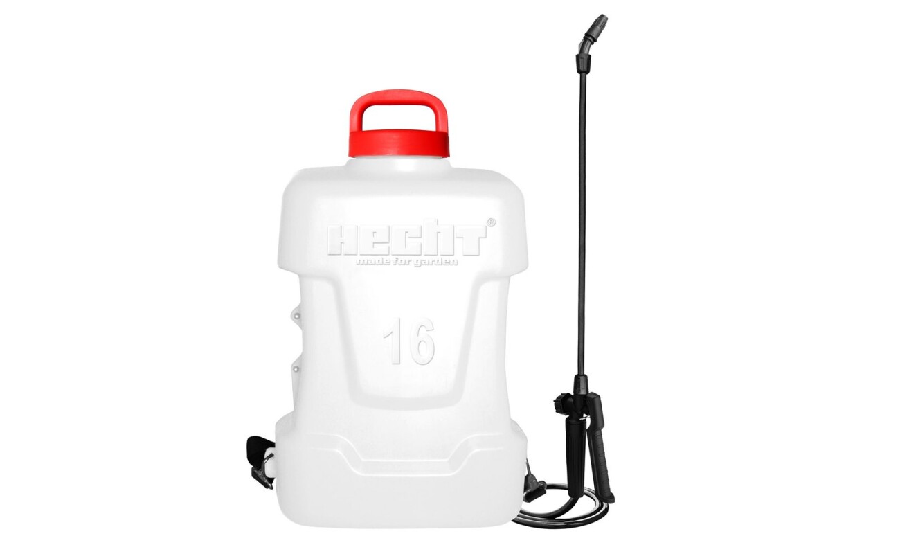 Accu powered knapsack sprayer with 16 l&nbsp;tank and maximal pressure 0