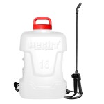 <p>Accu powered knapsack sprayer with 16 l&nbsp;tank and maximal pressure 0