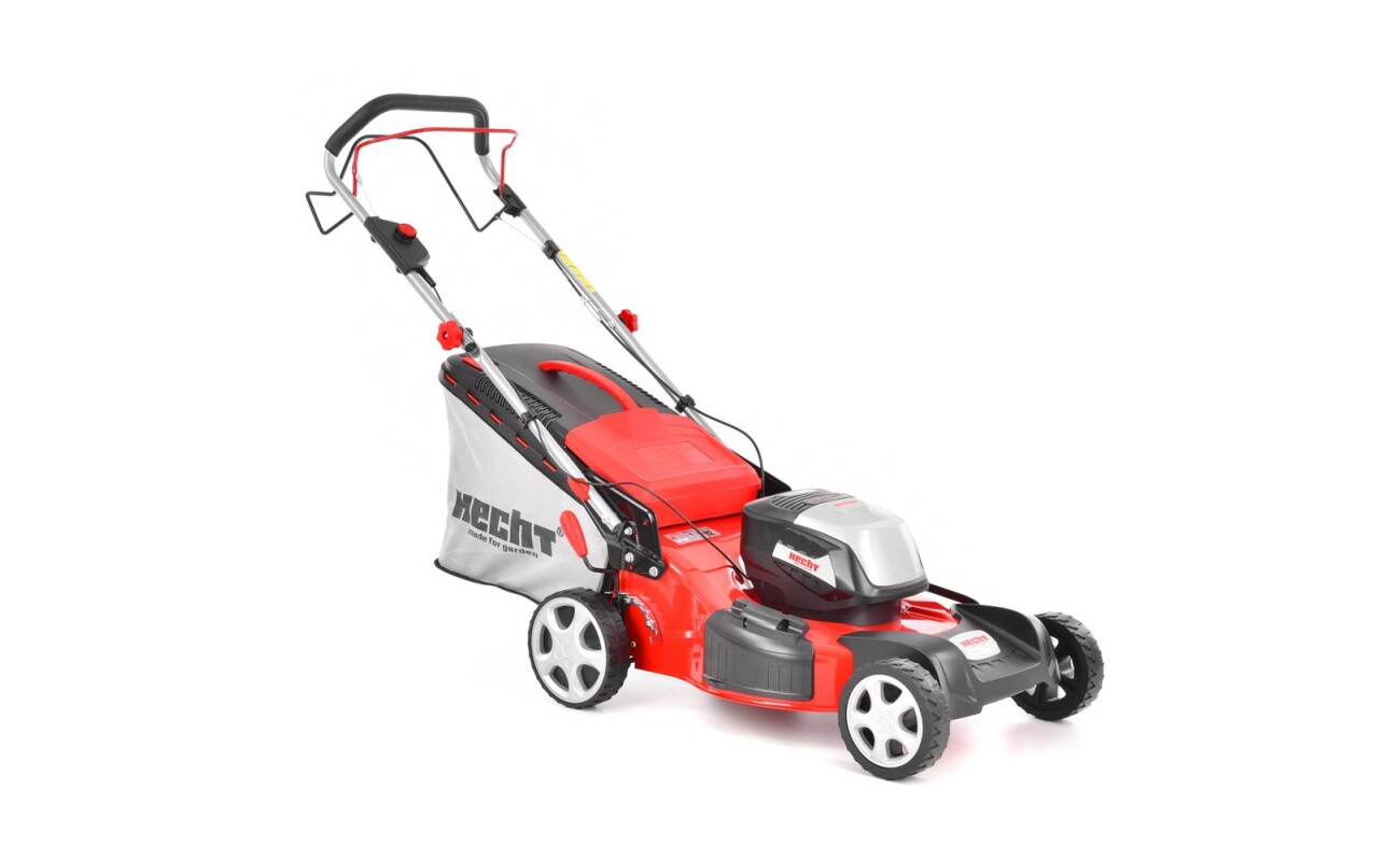 Accu lawn mower with self propelled system. Working width: 46 cm. Li-Ion 40 V