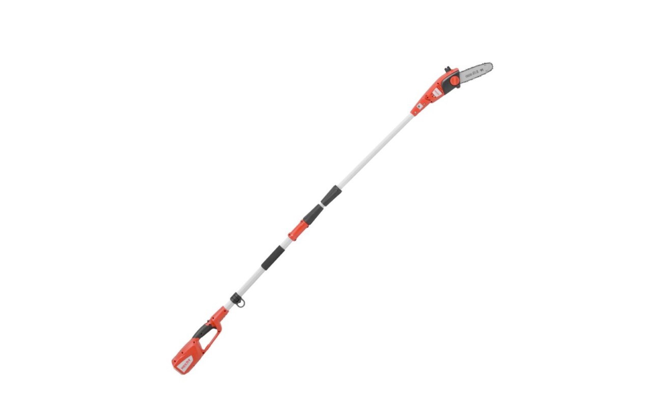 ACCU pole pruner. Chain bar lenght 20 cm. Telescopic handle 2