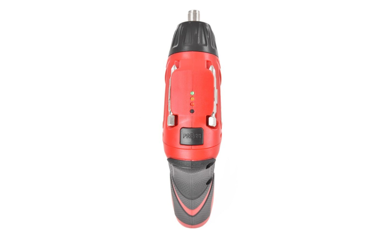 battery 3.6 V / 1.5 Ah. Torque 4 Nm. Weight 0.3 kg. Speed without load 230 rpm.