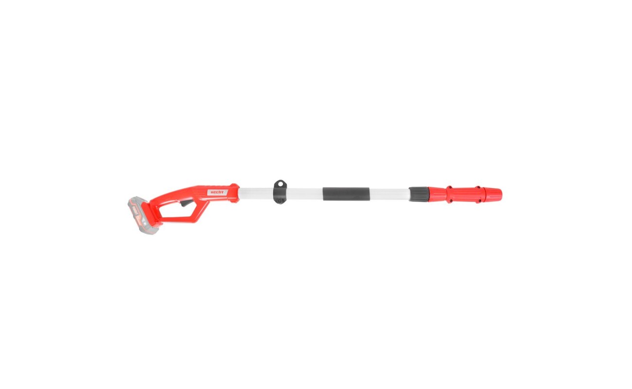 Telescopic handle with shoulder belt for HECHT 9520 / 6520. Lenght 115 - 155 cm. Use with DC 20 V / 2 Ah lithium battery (HECHT001277) or 4 Ah (HECHT001278). ACCU program 1278.