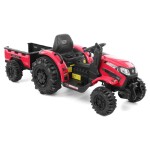 <p>Children's battery tractor with towing device