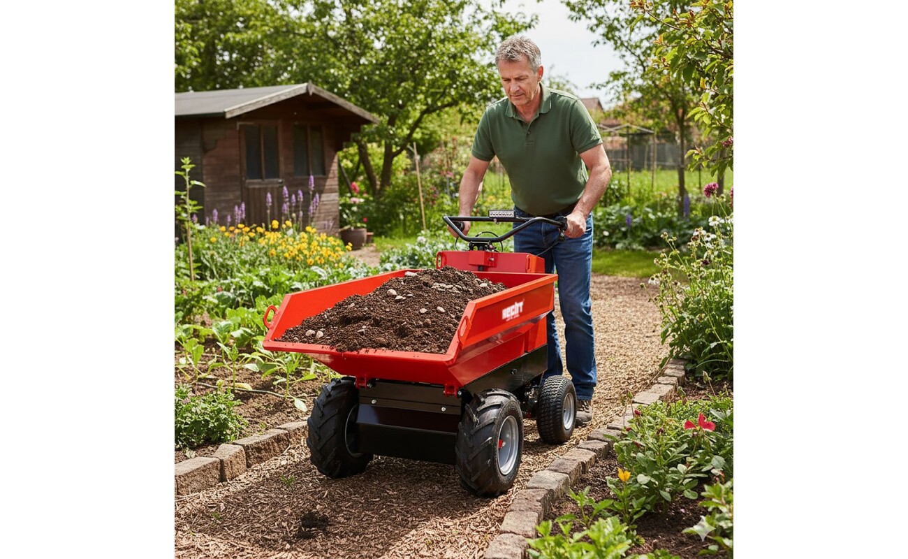 capacity 500 kg. Running time per charge 8