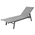 <p>Elegant and stable adjustable lounger HECHT SOFIA LOUNGER made from aluminum profiles. Suitable for gardens