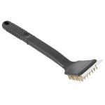 <p>Cleaning brush suitable for maintenance and cleaning of BBQ grills and grill grates