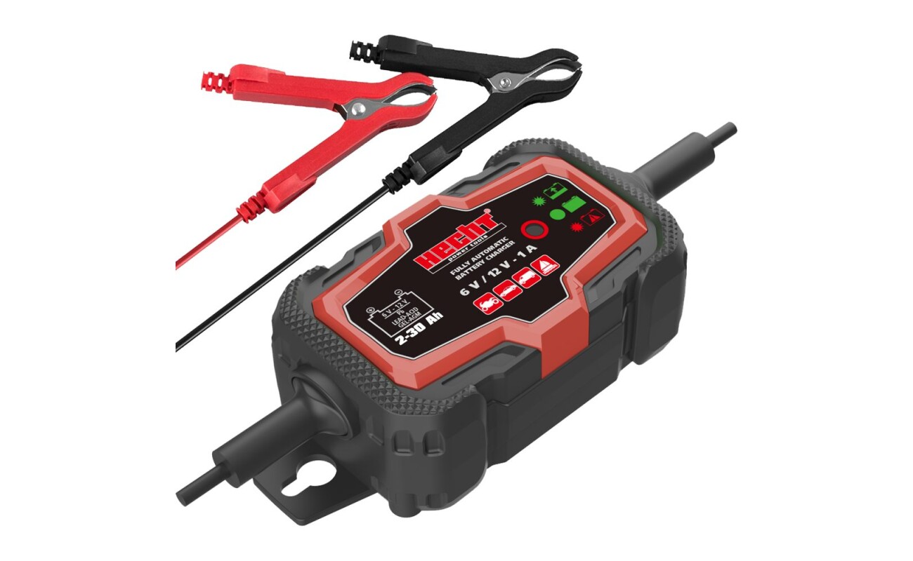 Car battery charger. Output voltage 6 V or 12 V