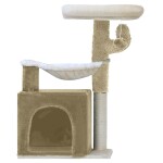 <p>Multi-level scratching post with bed and sisal posts. Height 75 cm.</p>