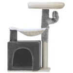 <p>Multi-level scratching post with bed and sisal posts. Height 75 cm.</p>