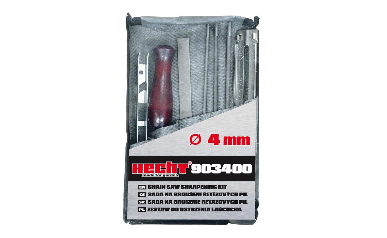Set for chain sharpening. Files with diameter of 4&nbsp;mm.